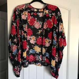 Floral kimono